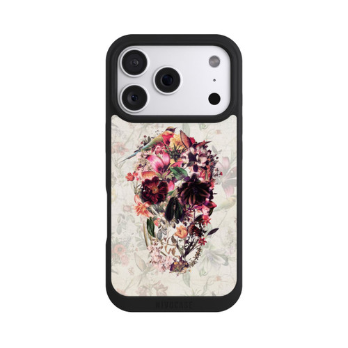 Apple iPhone 18 Pro NIVOpure Crâne Floral Vintage