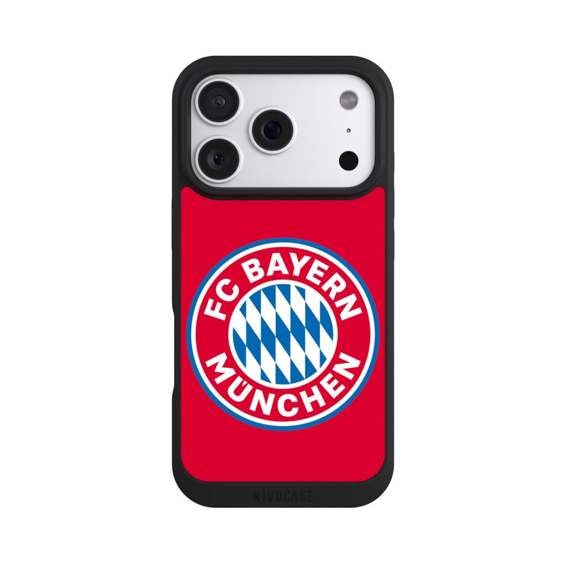 iPhone 18 Pro NIVOpure FCB Logo auf Rot