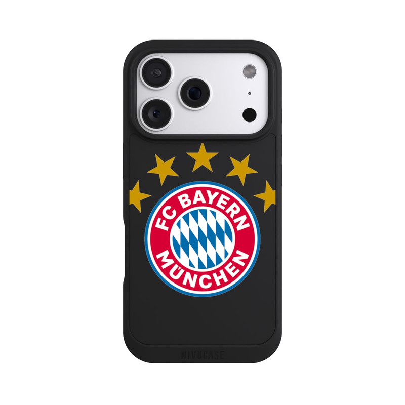 iPhone 18 Pro NIVOpure FCB Logo mit Sterne - ohne Hintergrund