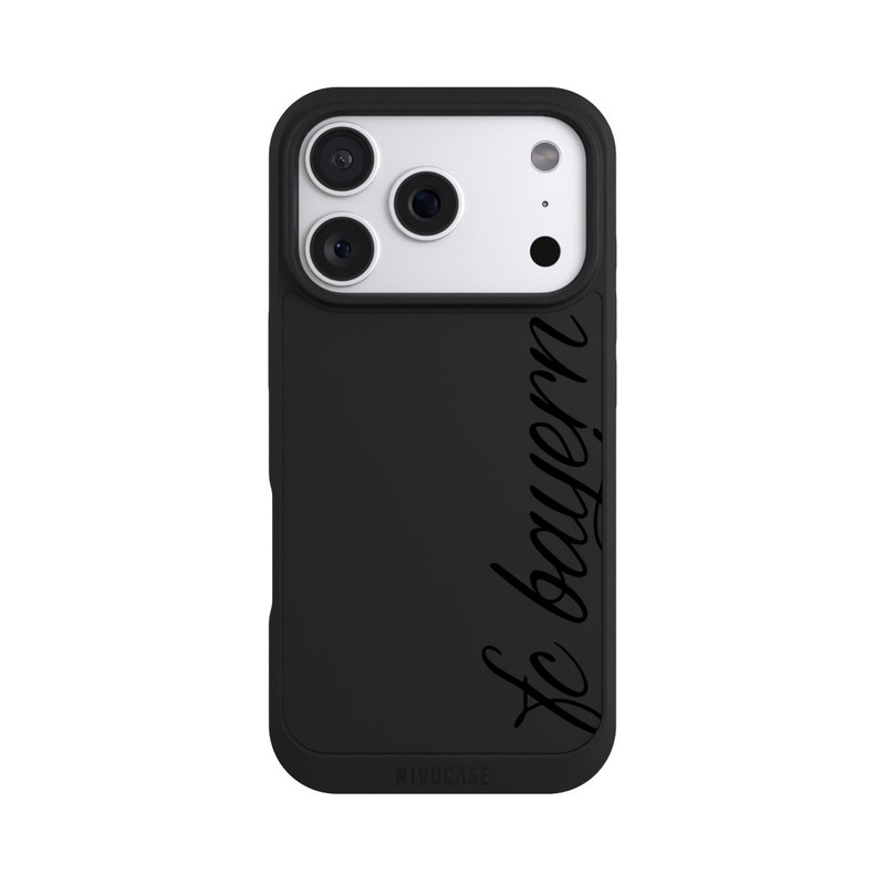 iPhone 18 Pro NIVOpure Schwarzes FCB Girlmotiv - ohne Hintergrund