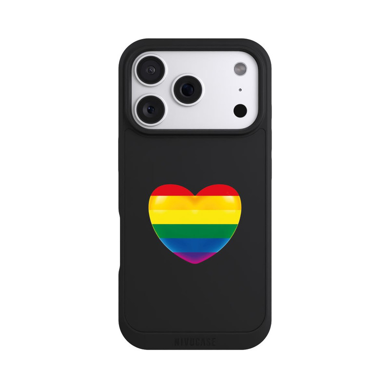 iPhone 18 Pro NIVOpure Pride Heart sans Fond