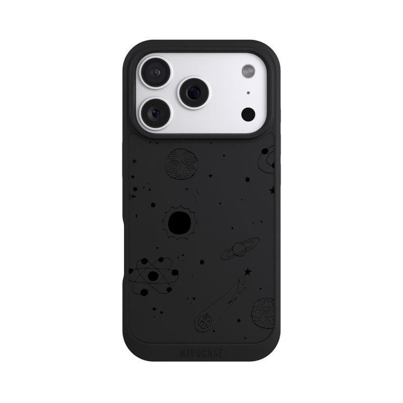 iPhone 18 Pro NIVOpure Galaxie noire sans fond
