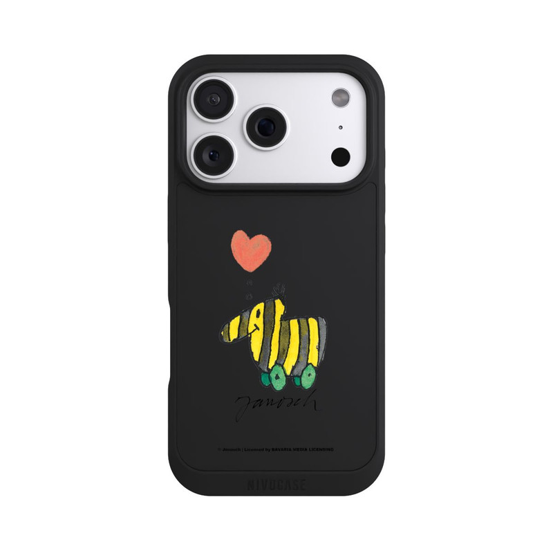 iPhone 18 Pro NIVOpure Tigerente Herz transparent