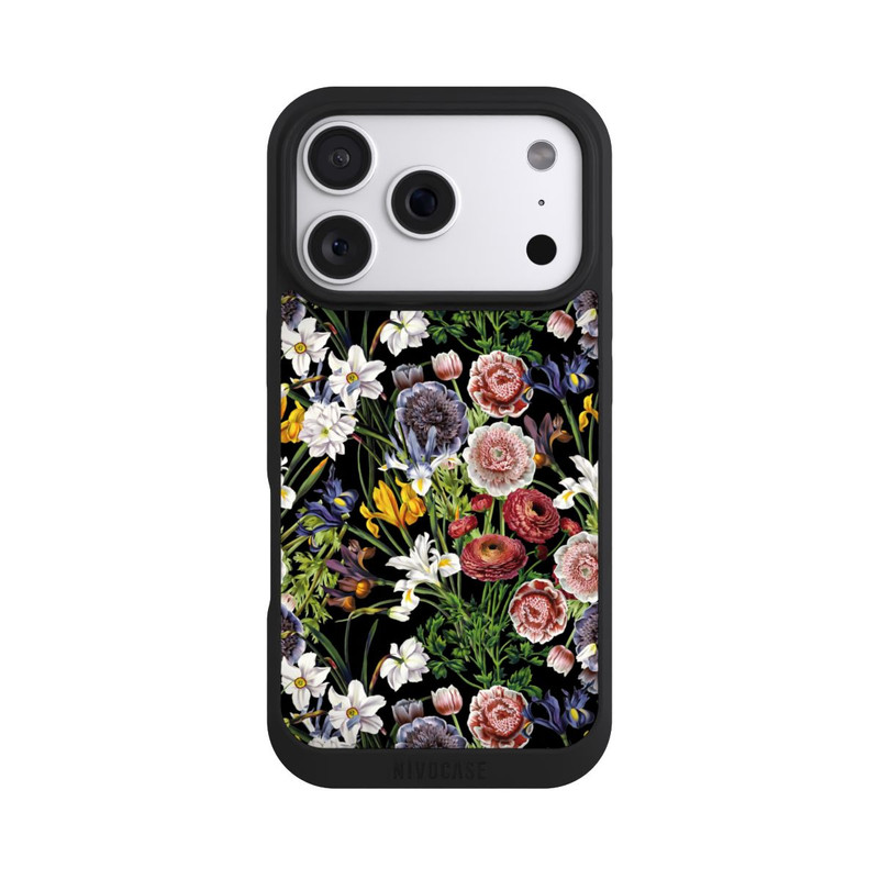 iPhone 18 Pro NIVOpure Motif de fleurs anciennes