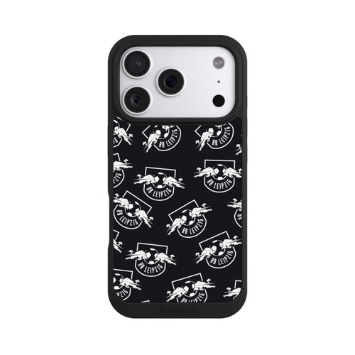 Apple iPhone 18 Pro NIVOpure Logos RB Leipzig white on black