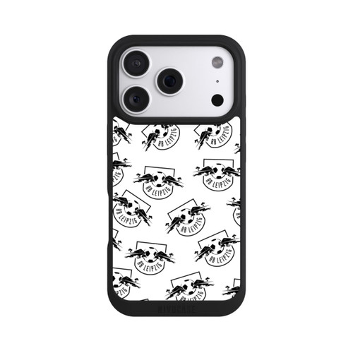 Apple iPhone 18 Pro NIVOpure Logos RB Leipzig black on white