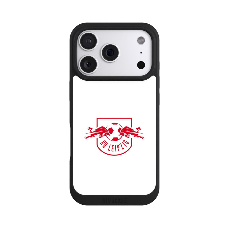 iPhone 18 Pro NIVOpure Rotes RB Leipzig Logo auf Weiß