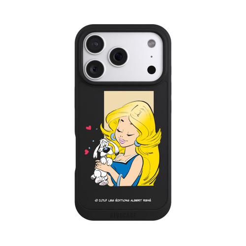 Apple iPhone 18 Pro NIVOpure Falbala et Idéfix Amoureux Transparent