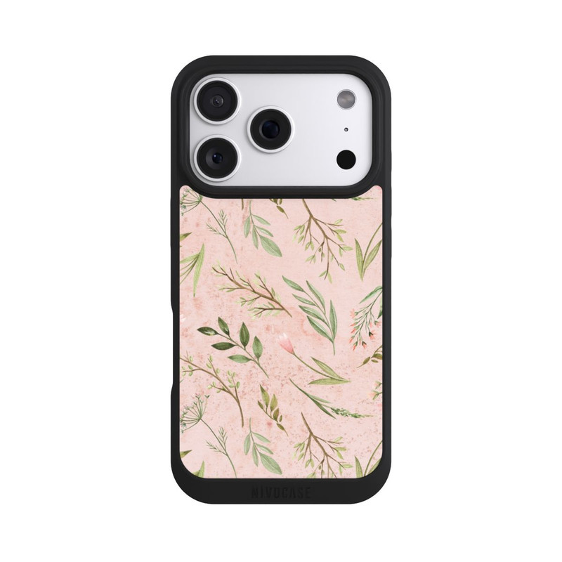 iPhone 18 Pro NIVOpure Floral Marble Pink