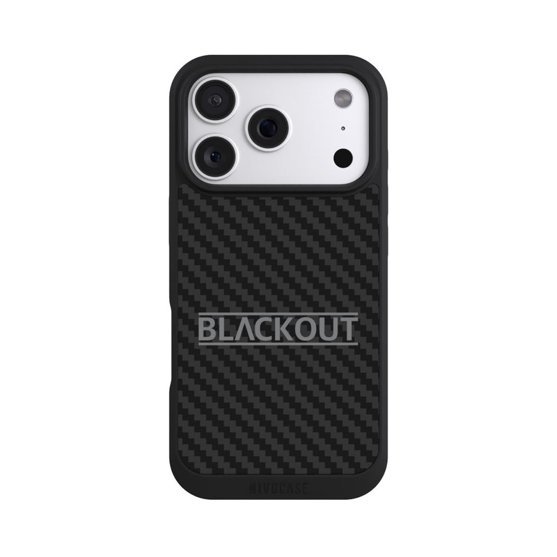 iPhone 18 Pro NIVOpure Carbon - Blackout
