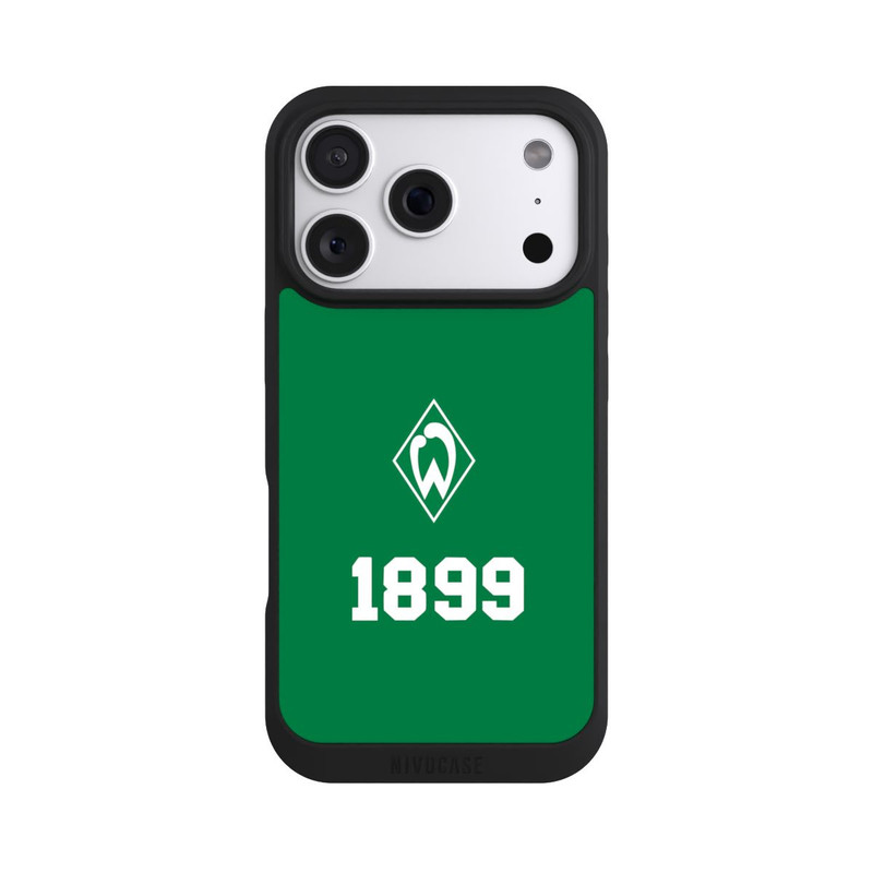 iPhone 18 Pro NIVOpure 1899 Grün-Weiß Lebenslang Grün - Werder Bremen