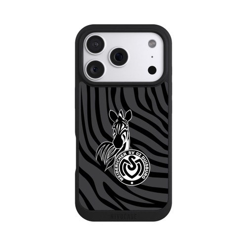 Apple iPhone 18 Pro NIVOpure Zebra Dunkel - MSV