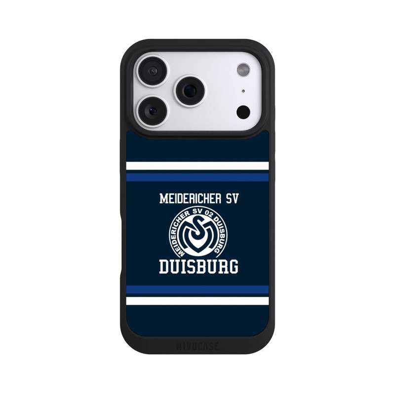 iPhone 18 Pro NIVOpure MSV Streifen Blau