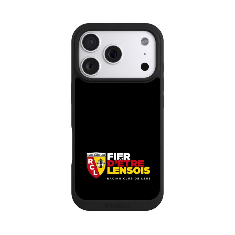 iPhone 18 Pro NIVOpure RC Lens Logo Schwarz Unten