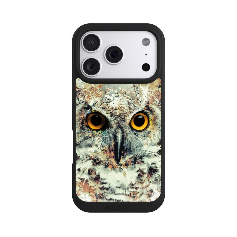 iPhone 18 Pro NIVOpure Hibou aquarelle