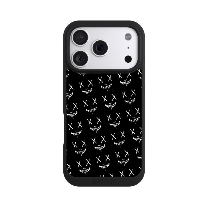 iPhone 18 Pro NIVOpure Maskenmuster Schwarz