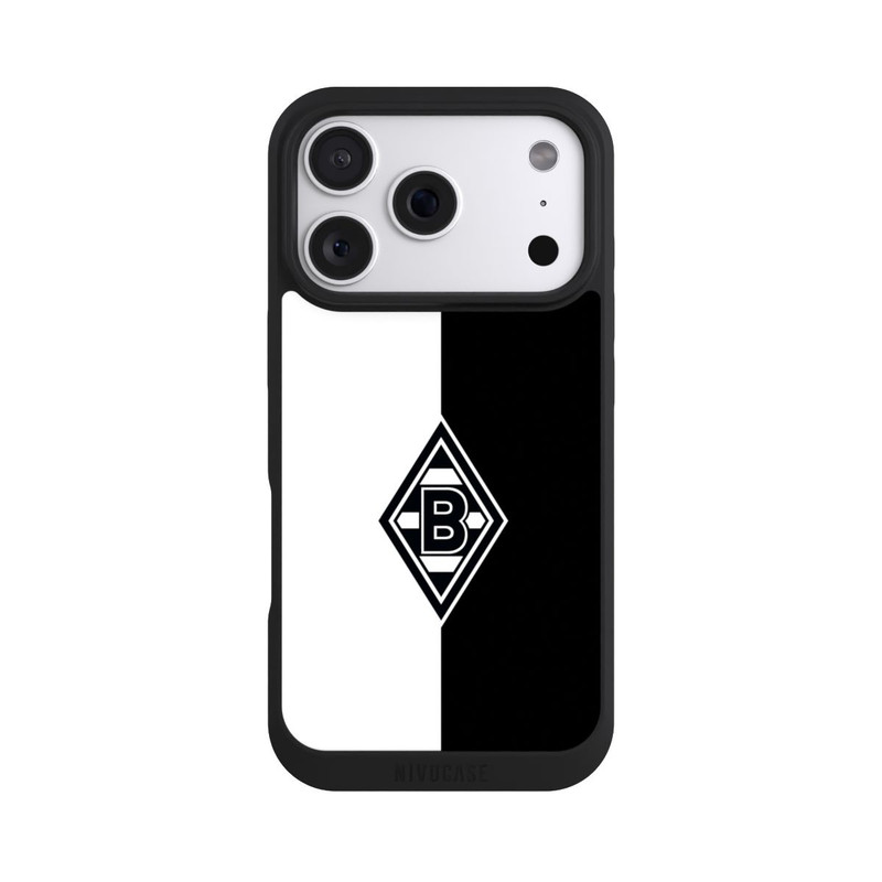 iPhone 18 Pro NIVOpure Borussia Raute Schwarz-Weiss