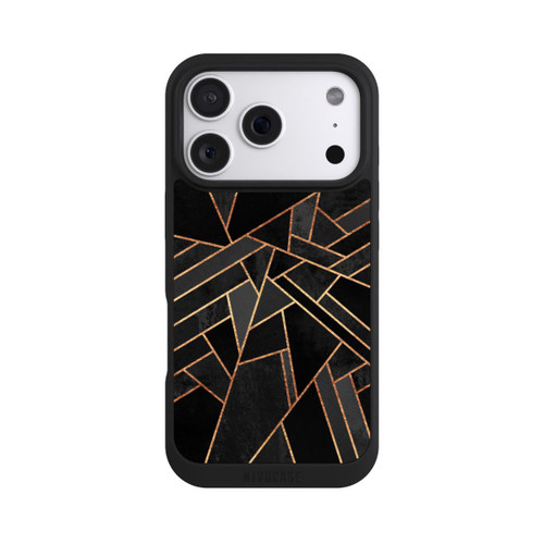 Apple iPhone 18 Pro NIVOpure Schwarze Nacht Gold Druck