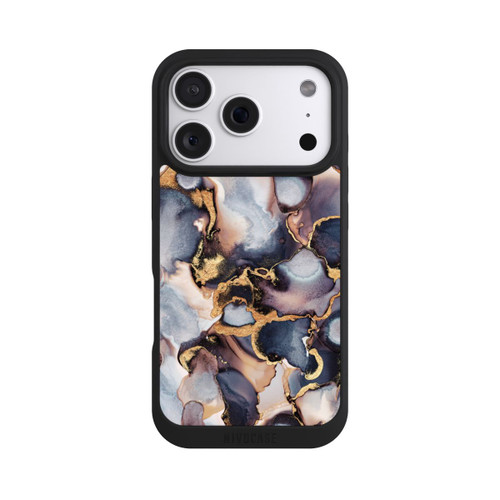 Apple iPhone 18 Pro NIVOpure Verträumte Tinte Grau-Golddruck