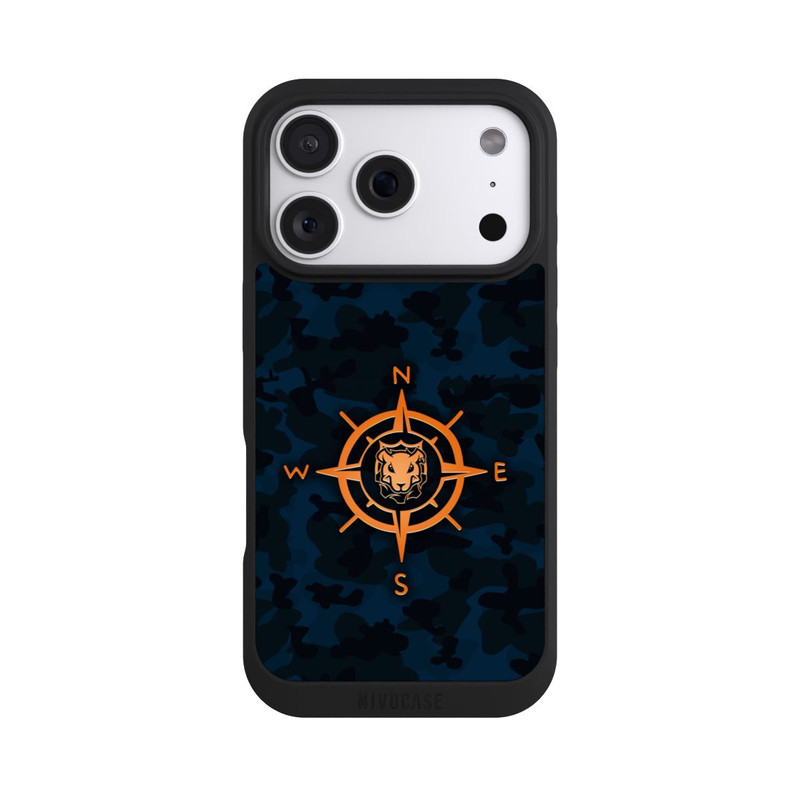 iPhone 18 Pro NIVOpure Kompass Camo Blau