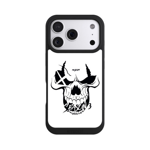 Apple iPhone 18 Pro NIVOpure Schädel Weiß/Schwarz