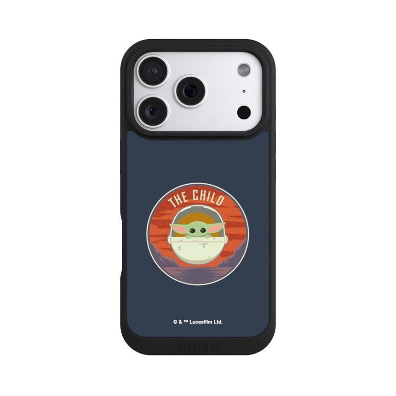 iPhone 18 Pro NIVOpure The Child Abzeichen Blau