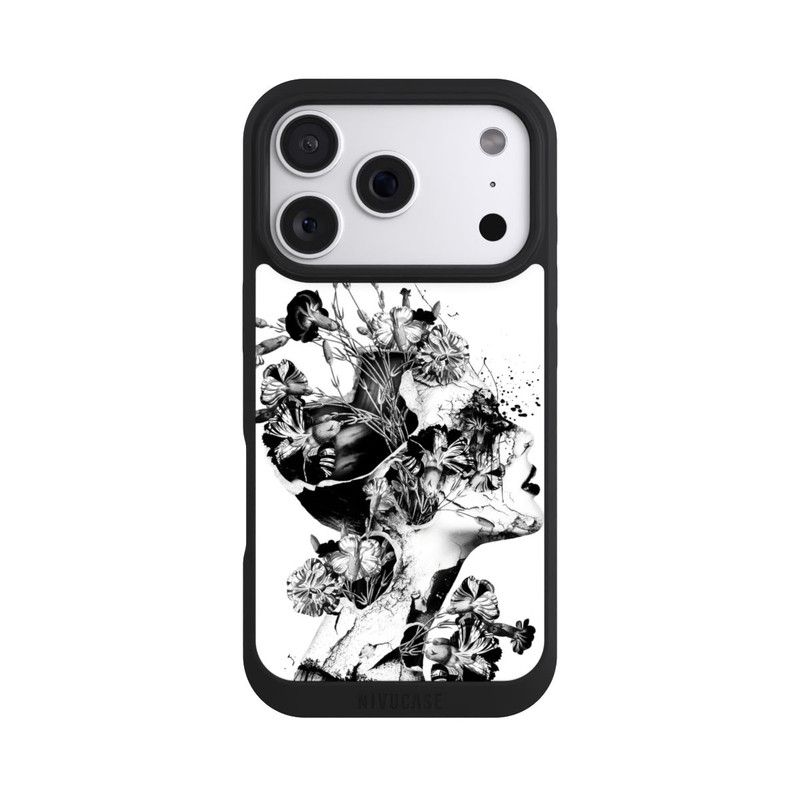 iPhone 18 Pro NIVOpure Brisé Noir/Blanc