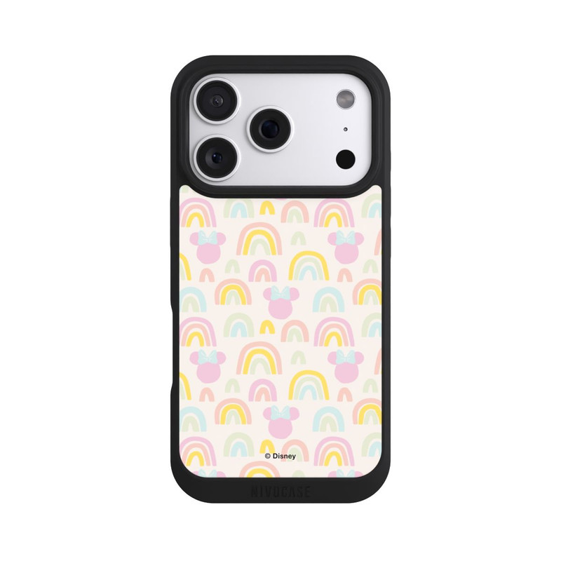 iPhone 18 Pro NIVOpure Minnie Regenbogen Muster