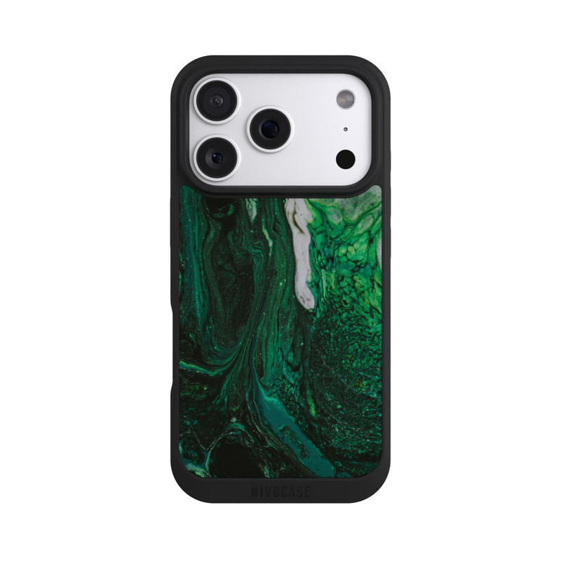 iPhone 18 Pro NIVOpure Green oil texture