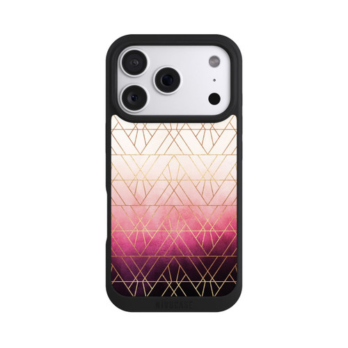Apple iPhone 18 Pro NIVOpure Pink Ombre Dreiecke Golddruck