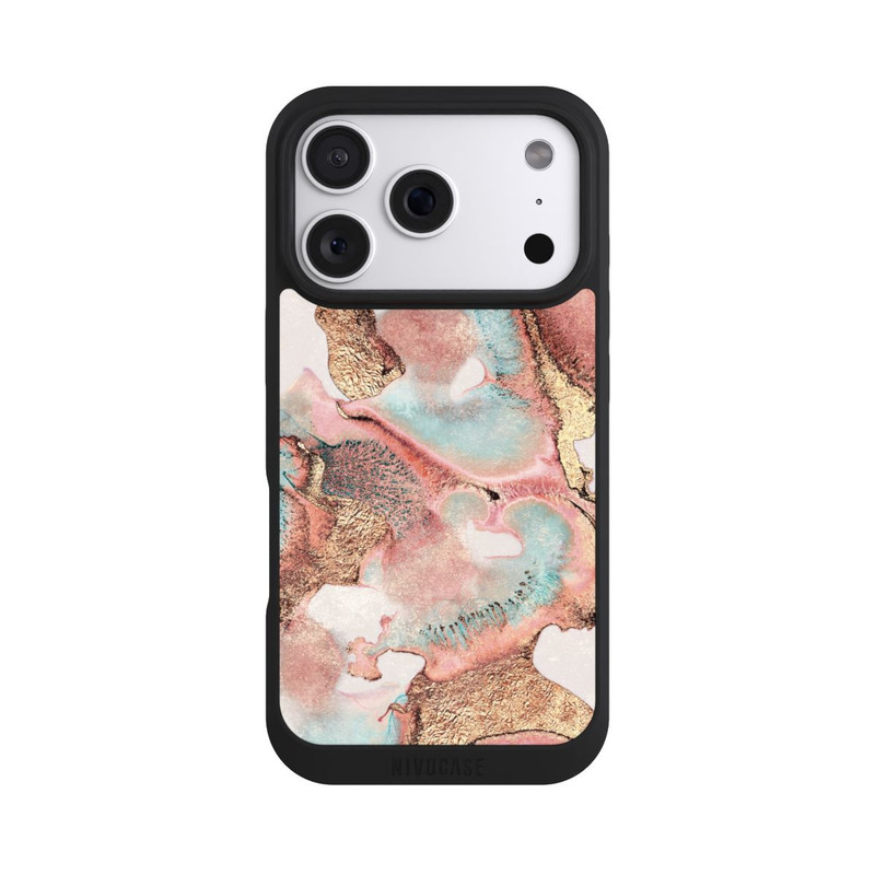 iPhone 18 Pro NIVOpure Hübscher Tintendruck gold
