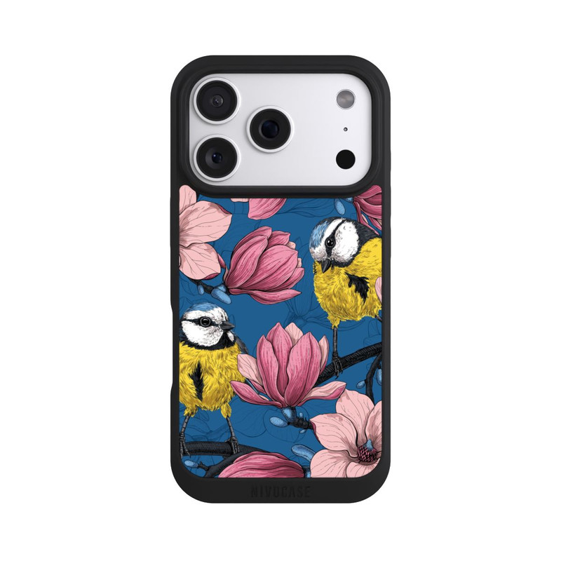 iPhone 18 Pro NIVOpure Mésange bleue & magnolia