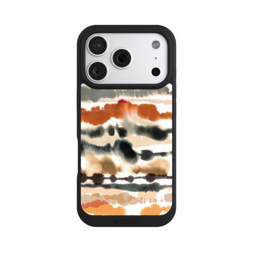 Apple iPhone 18 Pro NIVOpure Weiche nautische Aquarelllinien Orange
