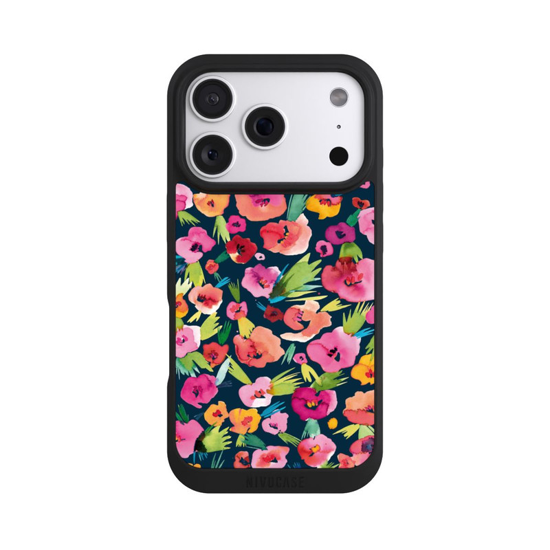 iPhone 18 Pro NIVOpure Fleurs tropicales aquarelles
