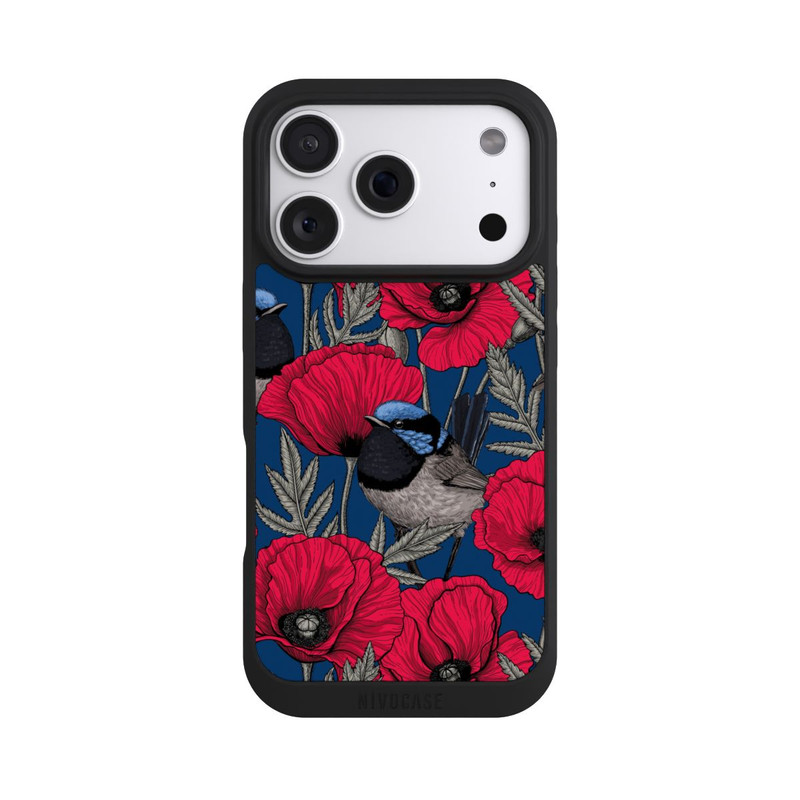 iPhone 18 Pro NIVOpure Grimpereaux et coquelicots 2