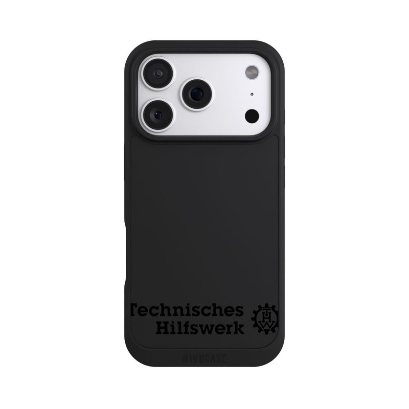iPhone 18 Pro NIVOpure Technisches Hilfswerk Logo