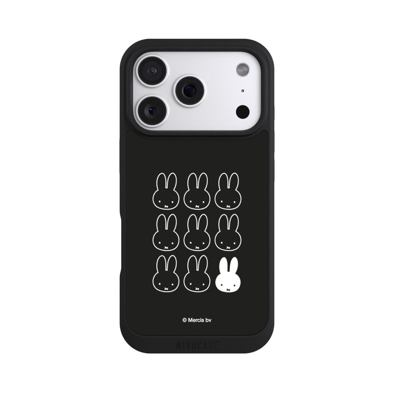 iPhone 18 Pro NIVOpure Miffy Noir et Blanc