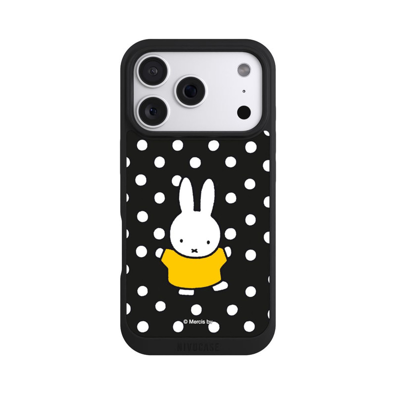 iPhone 18 Pro NIVOpure Miffy Pois Blancs