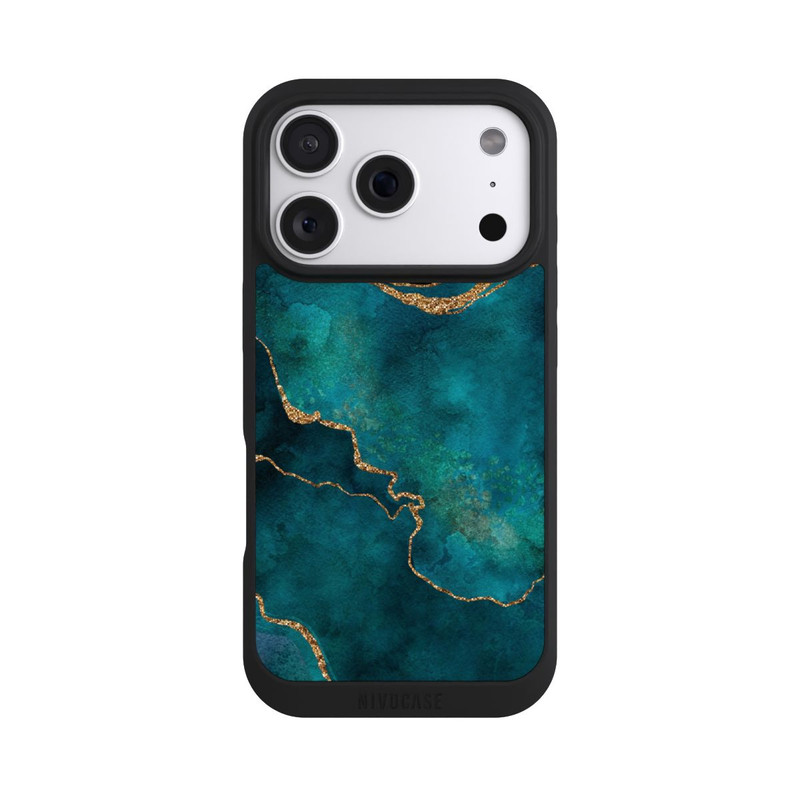 iPhone 18 Pro NIVOpure Edelstein glänzend aquamarin