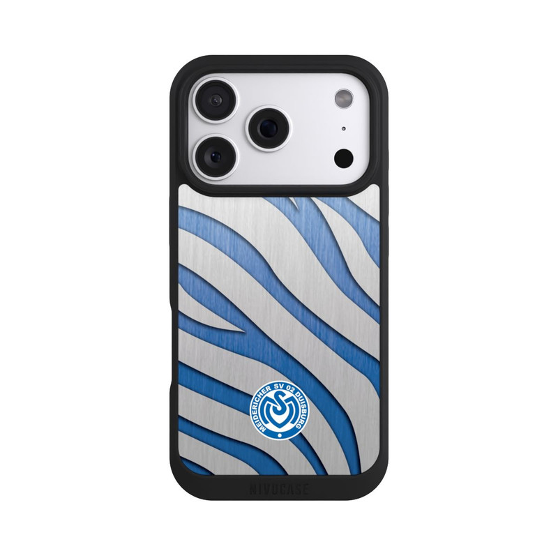 iPhone 18 Pro NIVOpure Metall Zebramuster 2 MSV