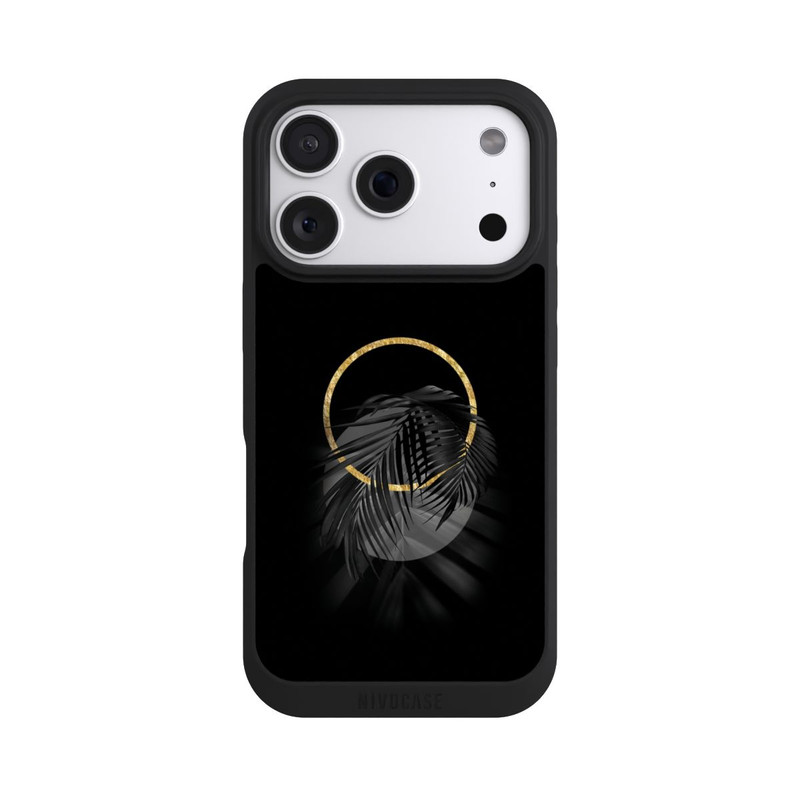 iPhone 18 Pro NIVOpure Black Tropical Leaf