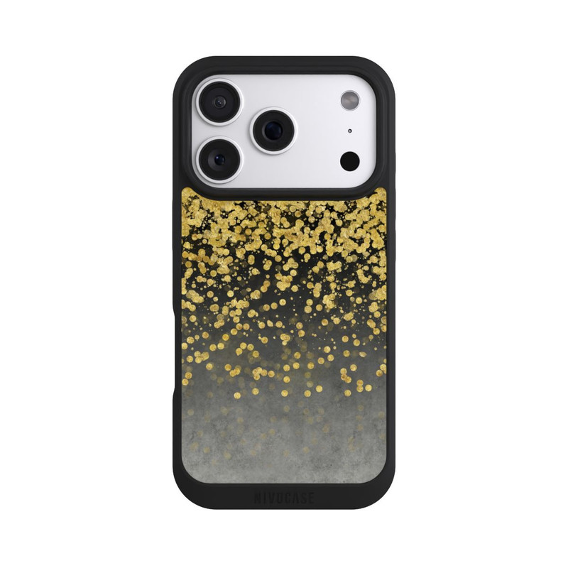 iPhone 18 Pro NIVOpure Pluie glamoureuse dorée