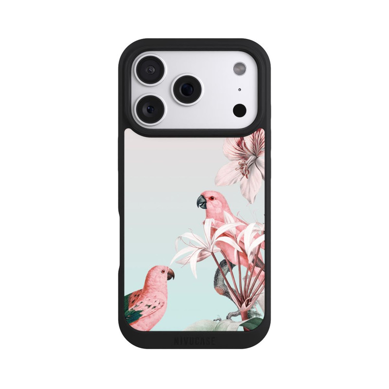 iPhone 18 Pro NIVOpure Paradis des perroquets pastel