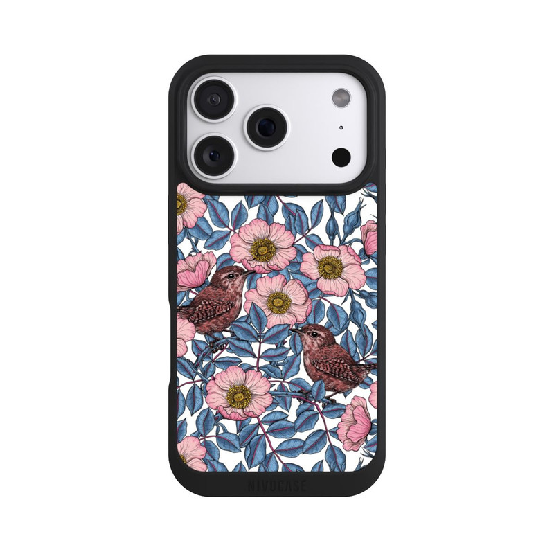 iPhone 18 Pro NIVOpure Troglodytes et rosiers sauvages