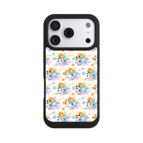 Apple iPhone 18 Pro NIVOpure Idéfix sur fleurs colorées