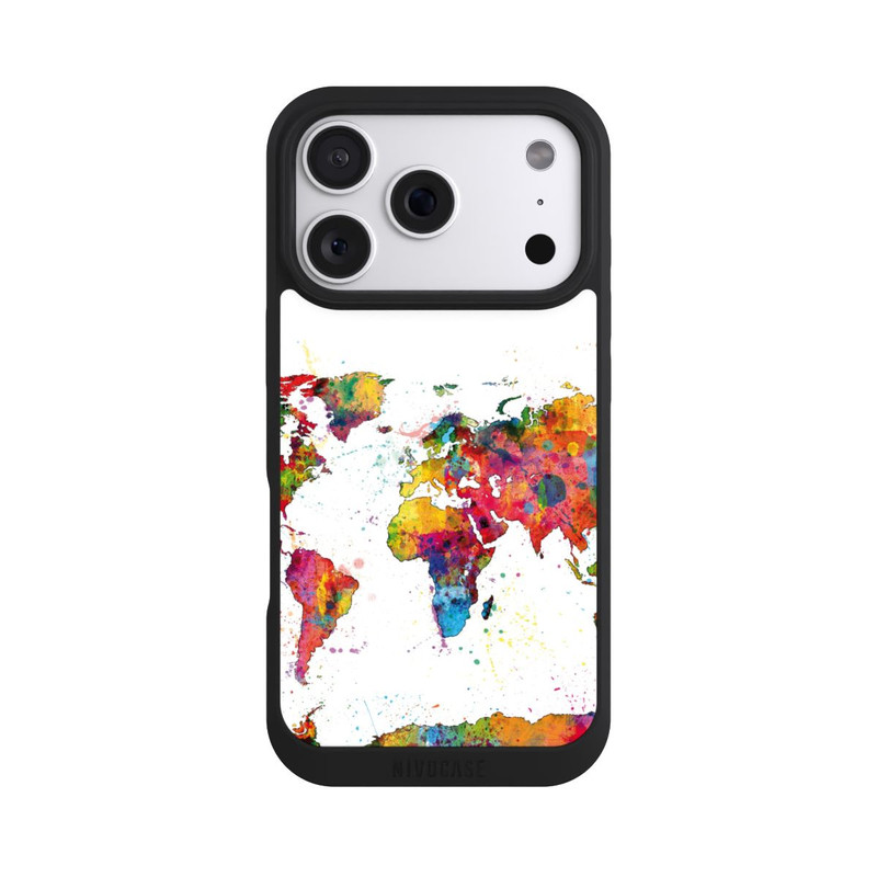 iPhone 18 Pro NIVOpure Éclats de cartes du monde
