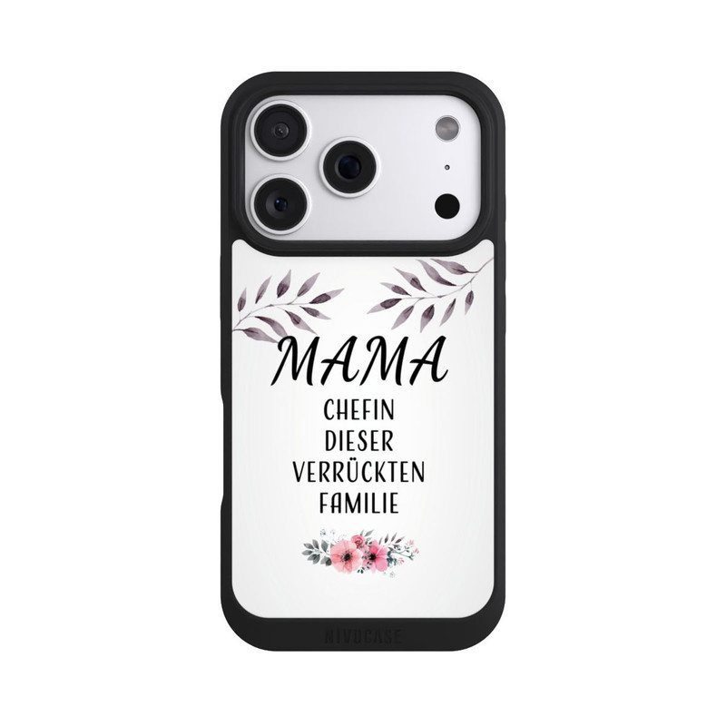 iPhone 18 Pro NIVOpure Mama Chefin dieser Verrückten Familie Weiß