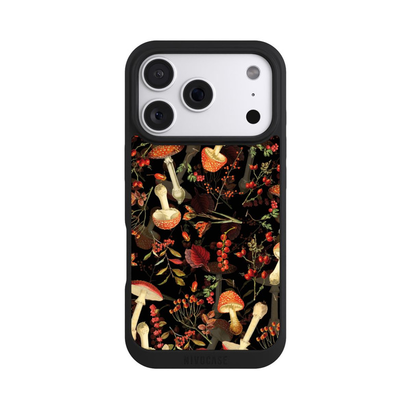 iPhone 18 Pro NIVOpure Pilzmuster Schwarz