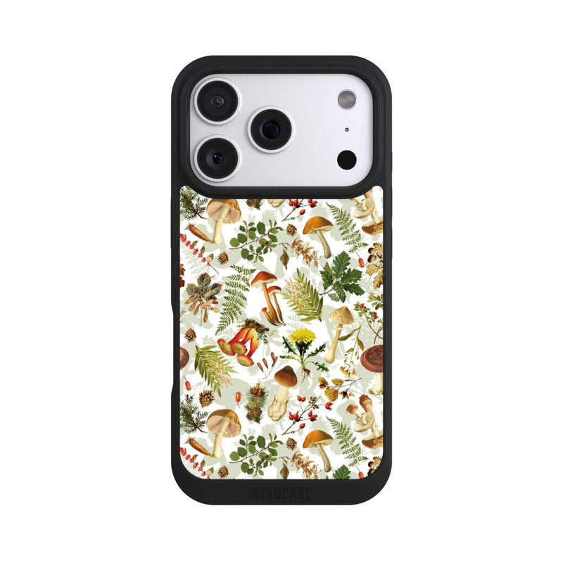 iPhone 18 Pro NIVOpure Motif champignon blanc