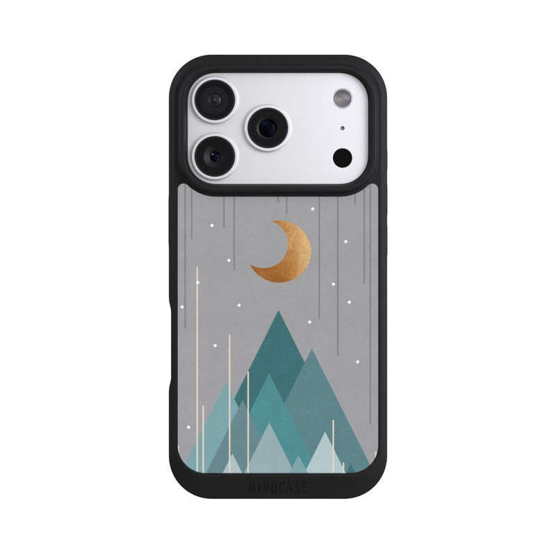iPhone 18 Pro NIVOpure Lune et montagnes Vert menthe